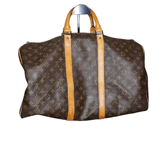 Louis Vuitton Keepall 50 Brown Monogram - Picture 8 of 8